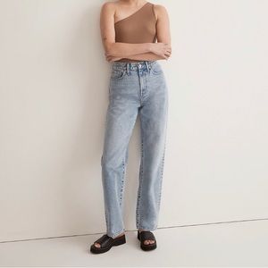 Madewell Baggy Straight Jeans